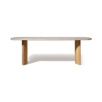 Τραπεζαρία από τικ Newport 84"