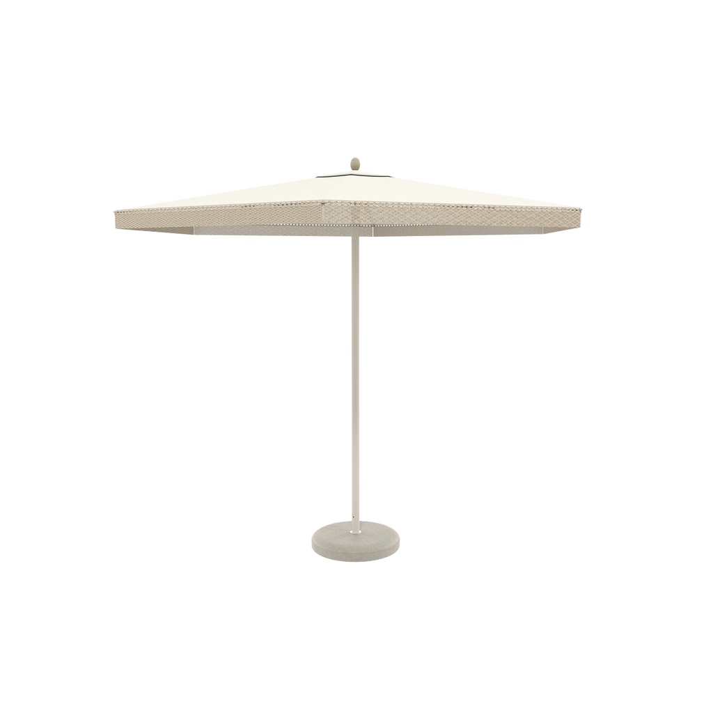 CALMA STORE × NATAL DESIGN POCKET SHADE Nata Zen Center-Pole Umbrella Set – HARBOUR