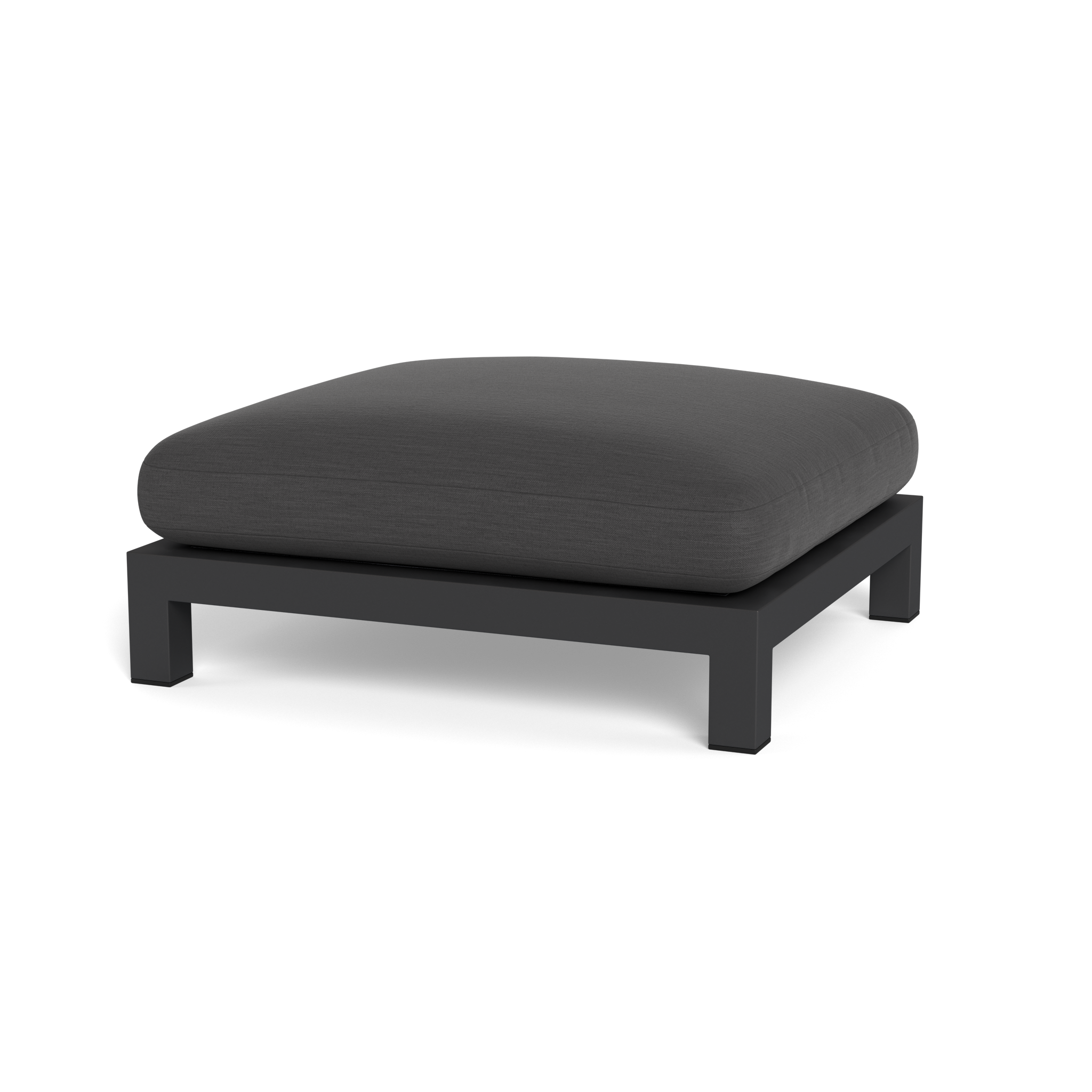 Pacific Aluminum Ottoman