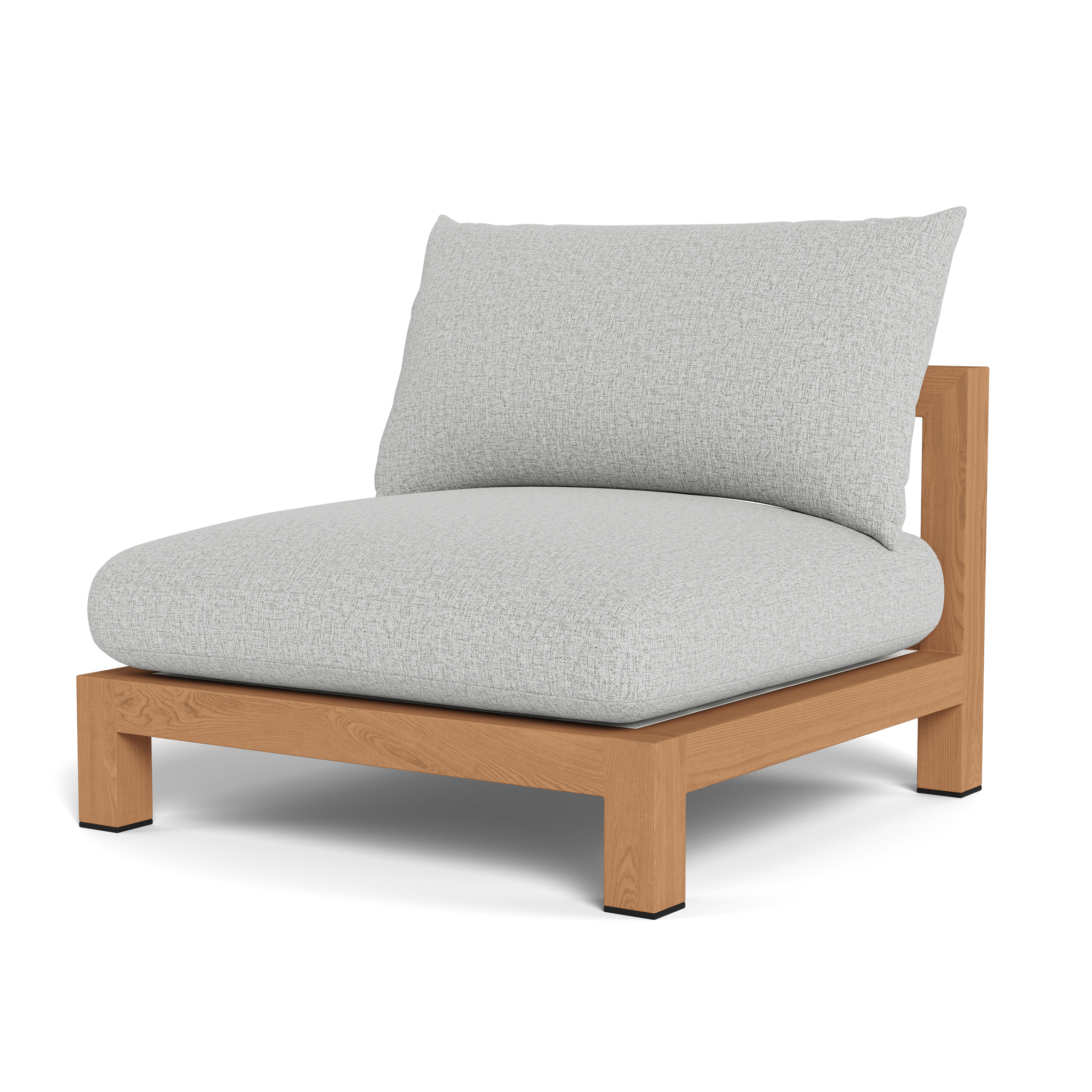 Pacific Teak Armless Single