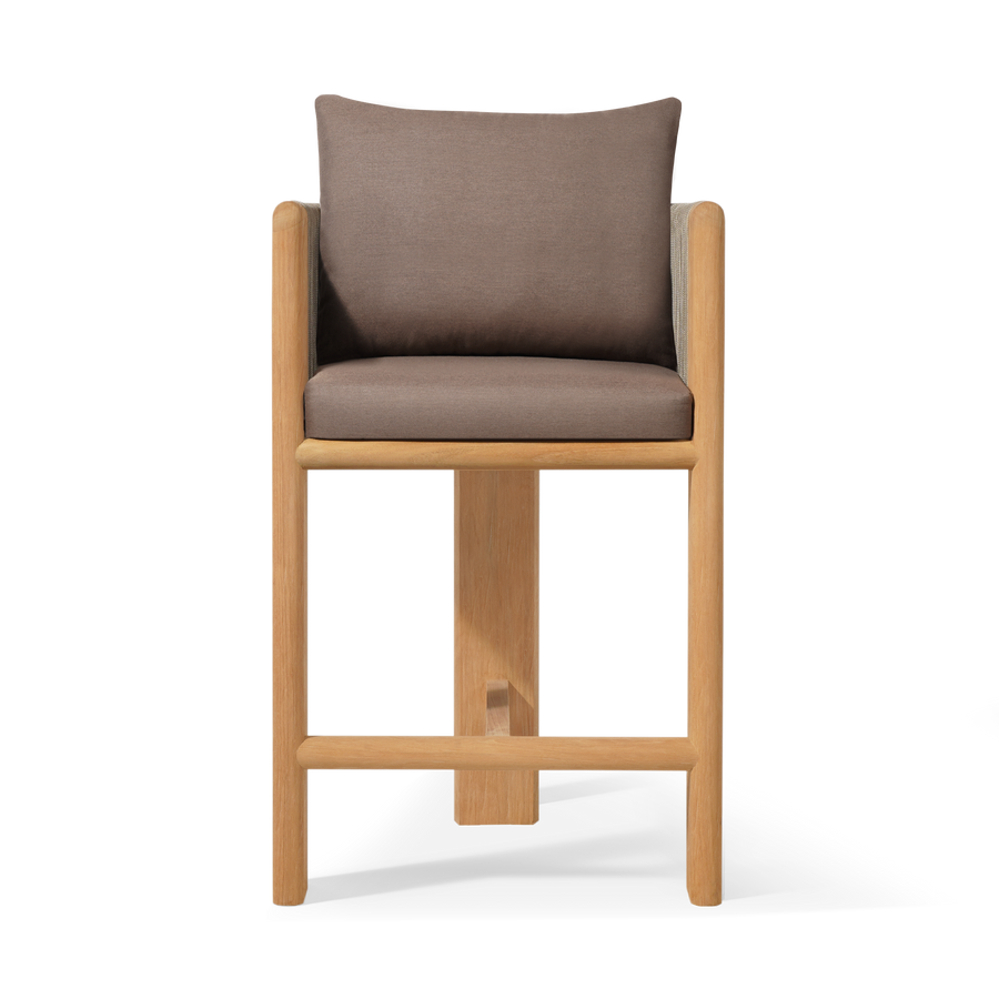 Palm Beach Teak Counter Stool