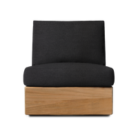Tulum Armless Swivel Lounge Chair