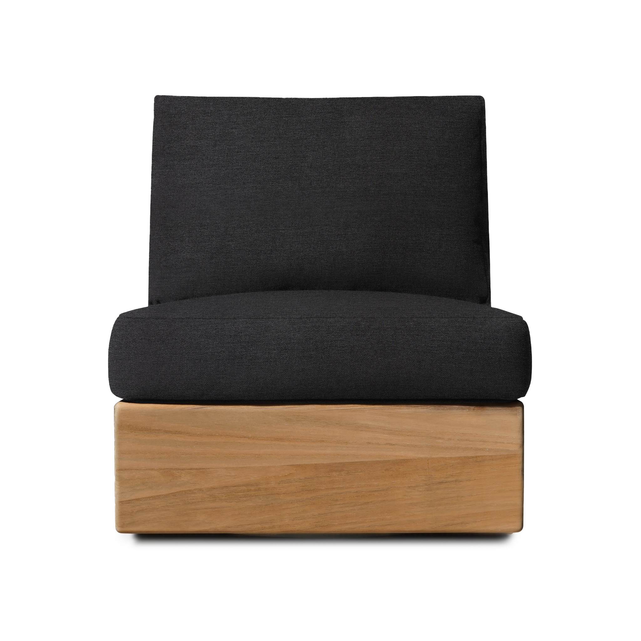 Tulum Armless Swivel Lounge Chair