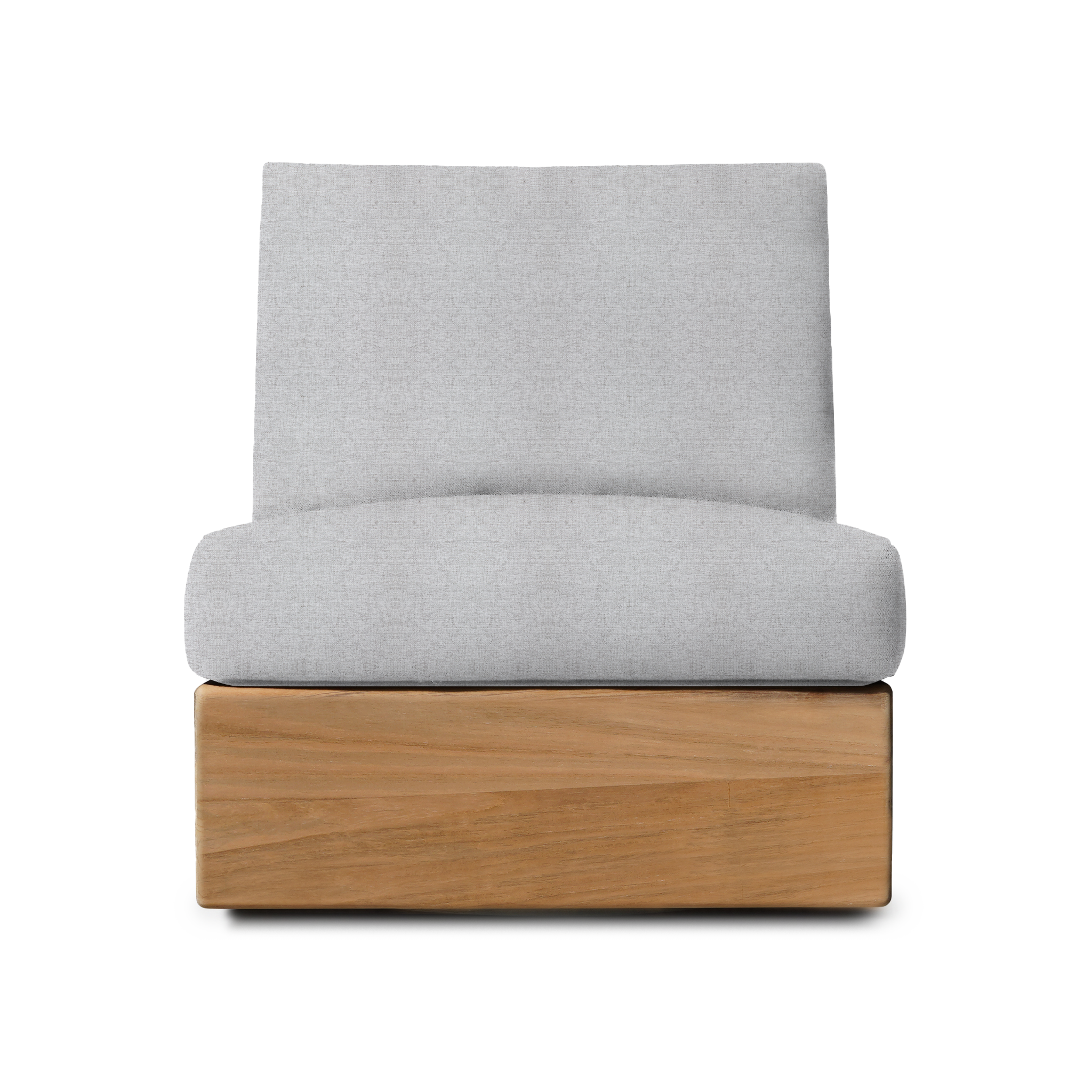 Tulum Armless Swivel Lounge Chair