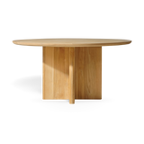 Victoria Teak Slatted Dining Table 60"