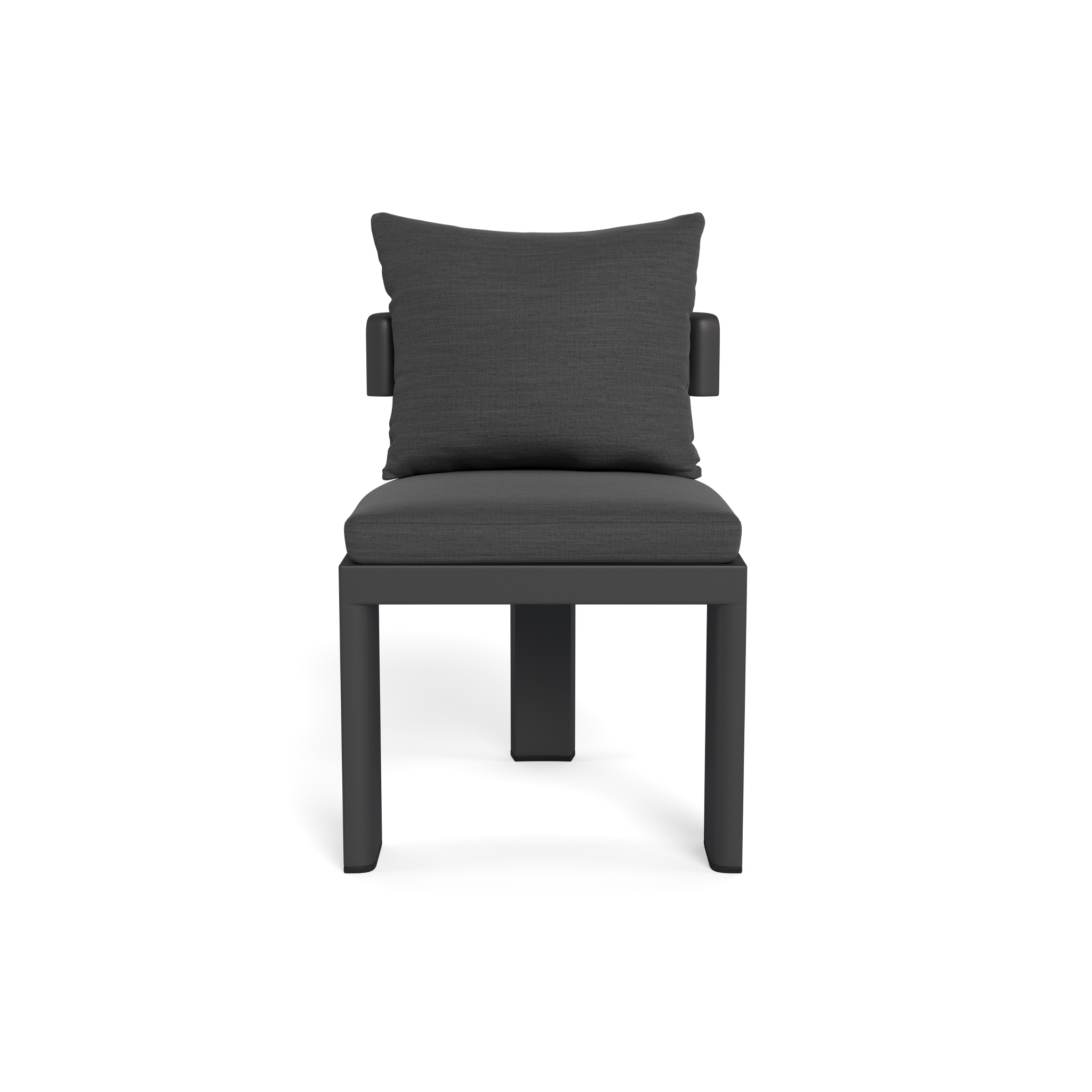 Victoria Aluminum Armless Dining Chair