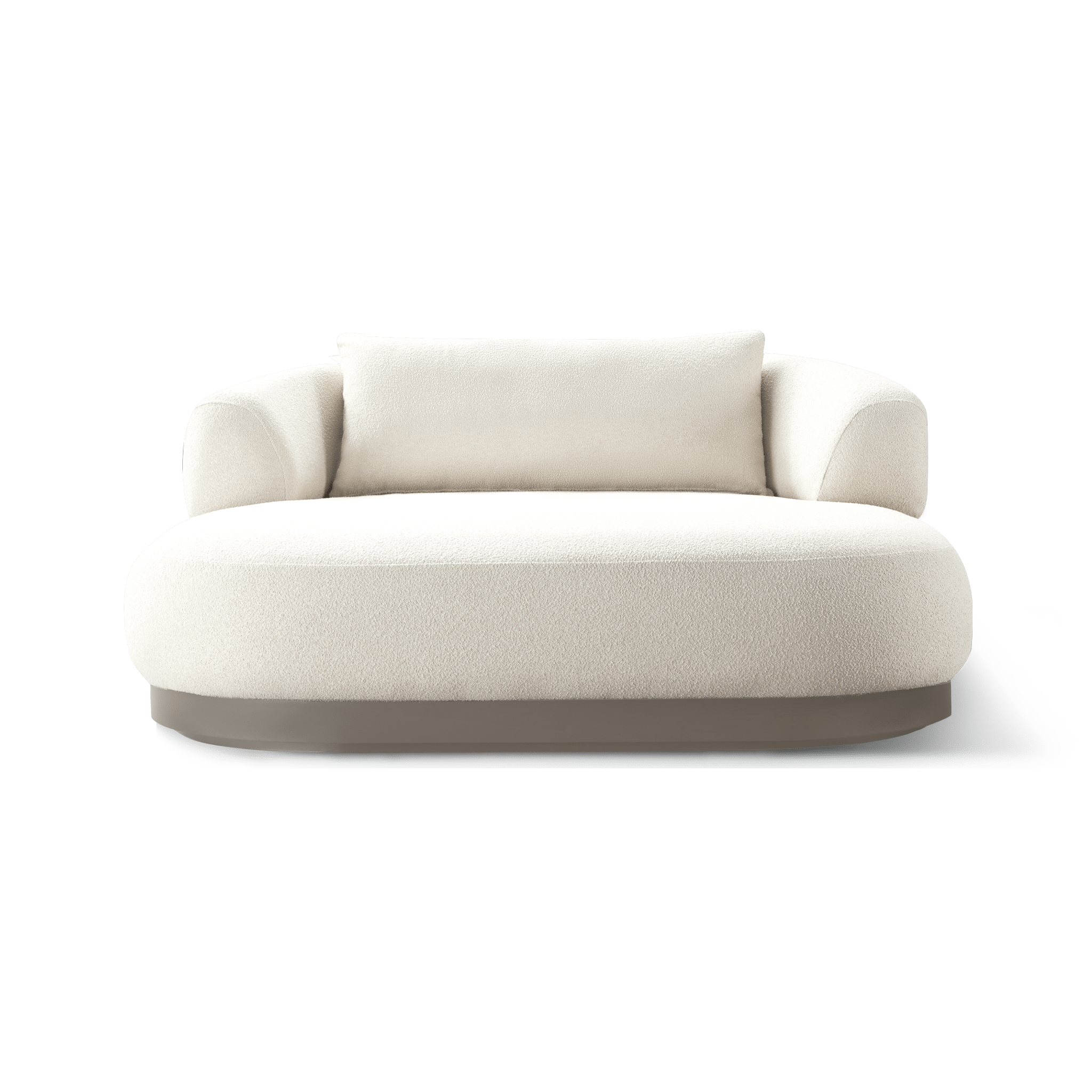Amalfi Daybed | Aluminum Asteroid, Copacabana Midnight,