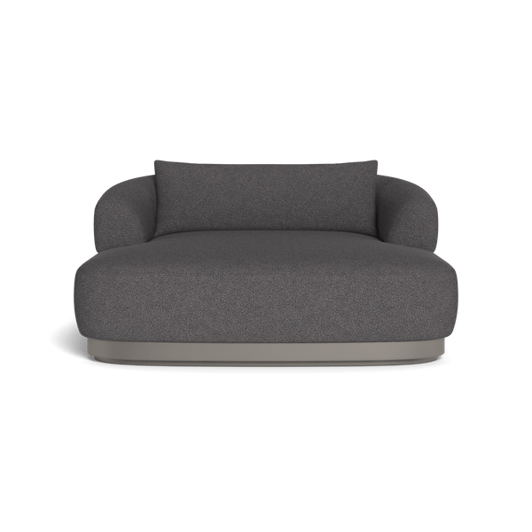 Amalfi Daybed | Aluminum Taupe, Riviera Slate,