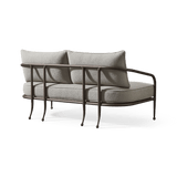 Andre 2 Seat Sofa | Aluminum Asteroid, Copacabana Midnight,