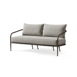 Andre 2 Seat Sofa | Aluminum Asteroid, Copacabana Midnight,