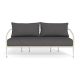 Andre 2 Seat Sofa | Aluminum Bone, Riviera Slate,