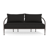 Andre 2 Seat Sofa | Aluminum Bronze, Copacabana Midnight,