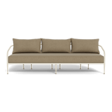 Andre 3 Seat Sofa | Aluminum Bone, Panama Coco,