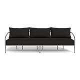 Andre 3 Seat Sofa | Aluminum Taupe, Copacabana Midnight,