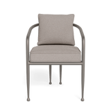 Andre Dining Chair | Aluminum Taupe, Riviera Stone,