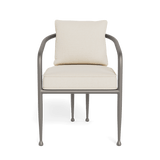 Andre Dining Chair | Aluminum Taupe, Siesta Ivory,