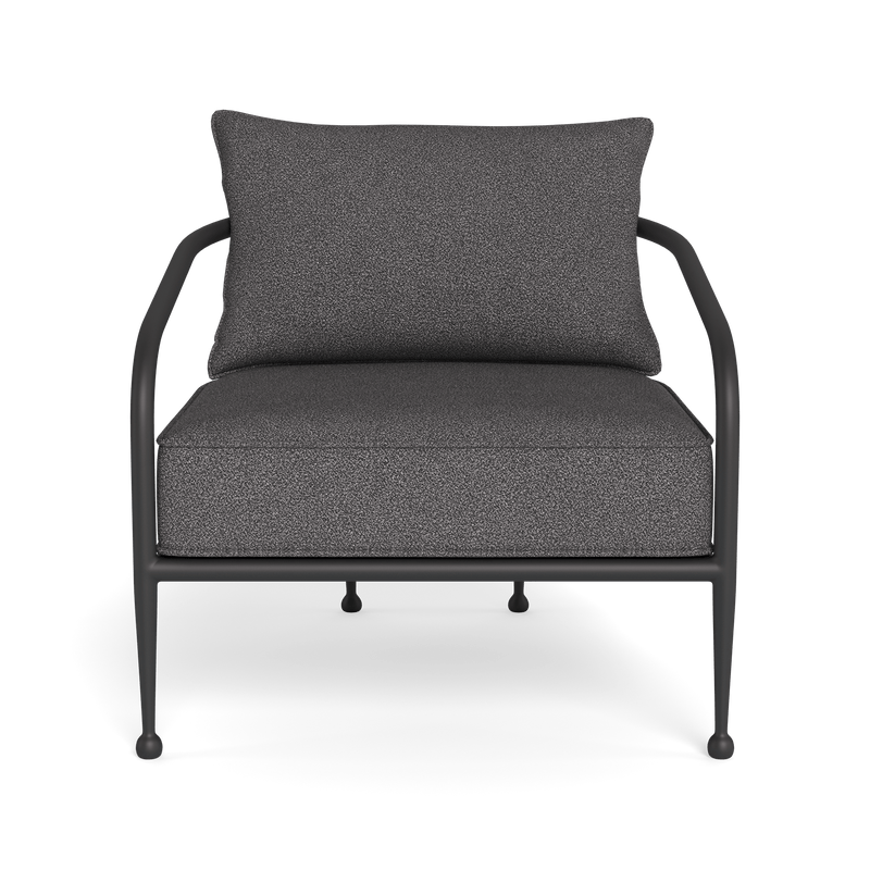 Andre Lounge Chair | Aluminum Asteroid, Riviera Slate,