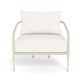 Andre Lounge Chair | Aluminum Bone, Panama Blanco,