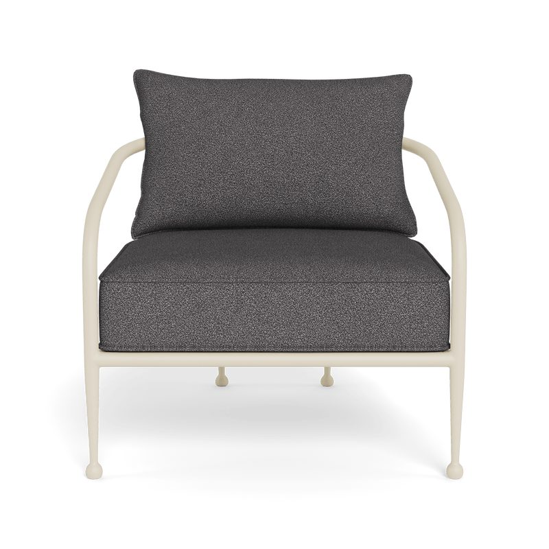 Andre Lounge Chair | Aluminum Bone, Riviera Slate,