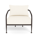 Andre Lounge Chair | Aluminum Bronze, Riviera Ivory,