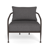 Andre Lounge Chair | Aluminum Bronze, Riviera Slate,