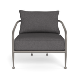 Andre Lounge Chair | Aluminum Taupe, Riviera Slate,