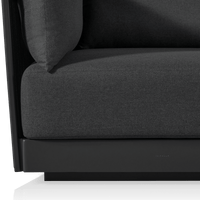 Antigua Corner | Aluminum Asteroid, Panama Grafito, Rope Dark Grey