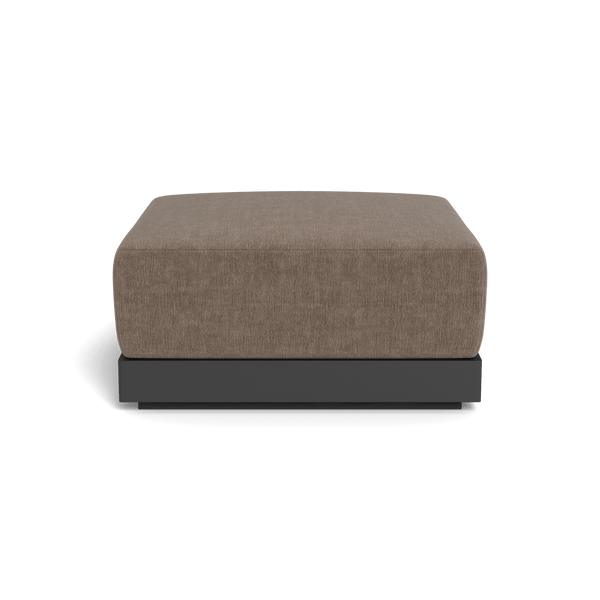 ANTIGUA OTTOMAN | Aluminum Asteroid, Altona Mink,