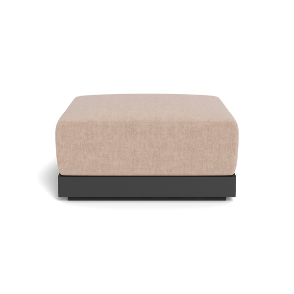 ANTIGUA OTTOMAN | Aluminum Asteroid, Altona Sand,