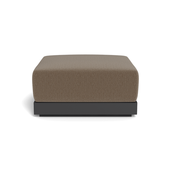 ANTIGUA OTTOMAN | Aluminum Asteroid, Marley Mink,