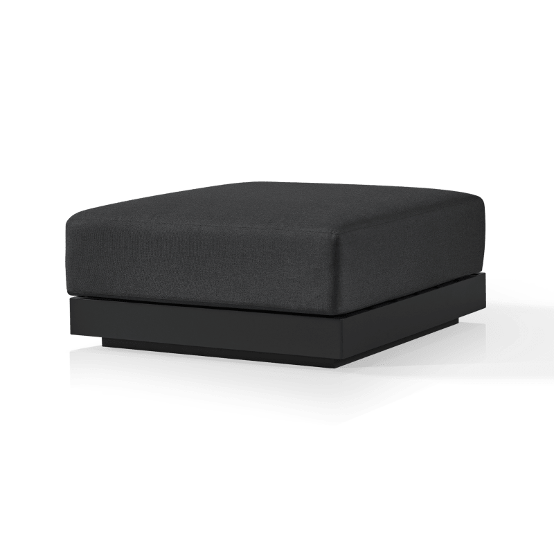 Antigua Ottoman | Aluminum Asteroid, Panama Grafito,