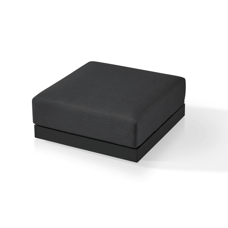 Antigua Ottoman | Aluminum Asteroid, Panama Grafito,