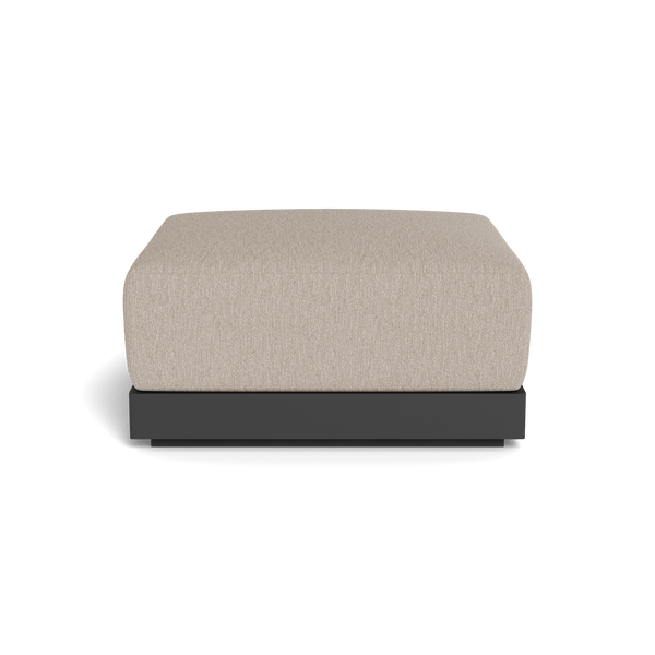 ANTIGUA OTTOMAN | Aluminum Asteroid, Pebble Sand,
