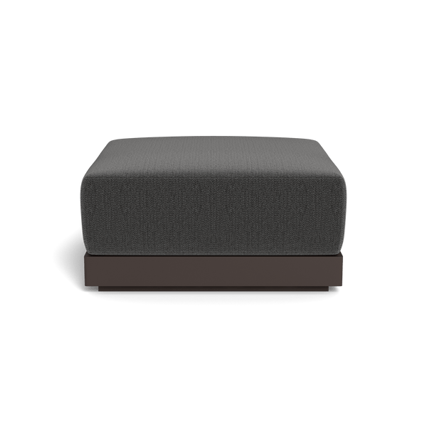 ANTIGUA OTTOMAN | Aluminum Bronze, Marley Boulder,