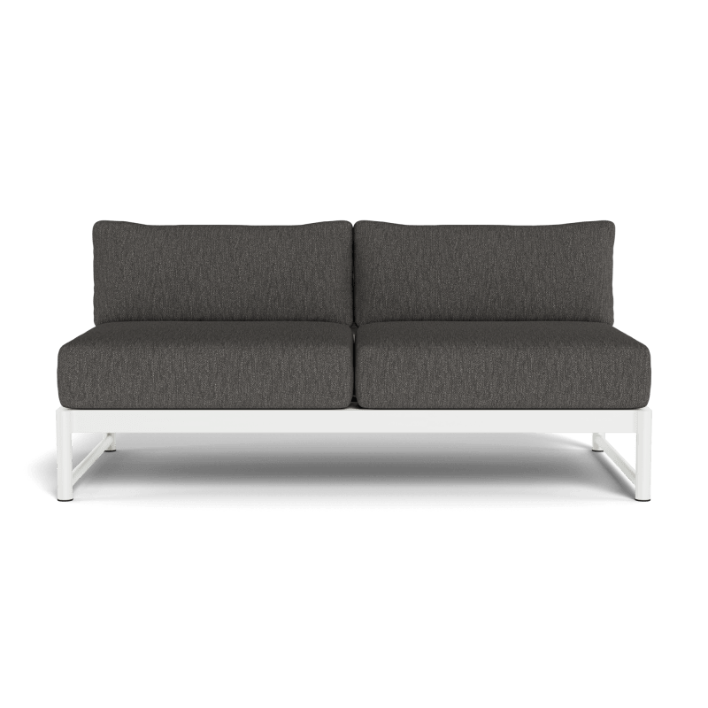 Καναπές Breeze XL αλουμινίου 2 θέσεων χωρίς μπράτσα