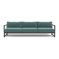 Breeze Xl Aluminum 3 Seat Sofa