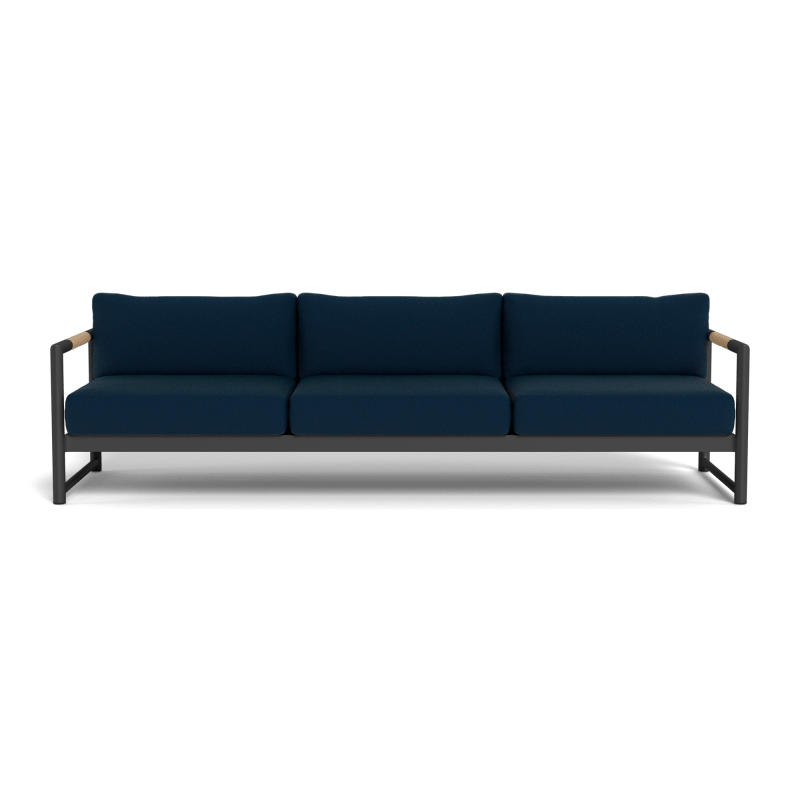 Breeze Xl Aluminum 3 Seat Sofa