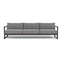 Breeze Xl Aluminum 3 Seat Sofa