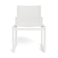 Breeze Xl Aluminum Armless Dining Chair