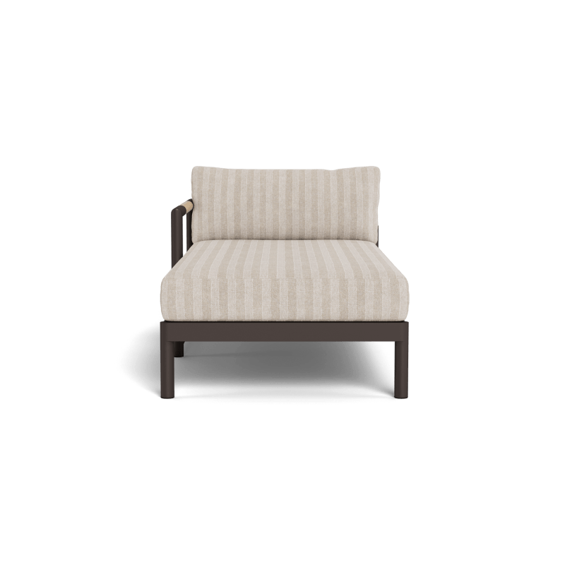 Breeze Xl Aluminum Chaise Left