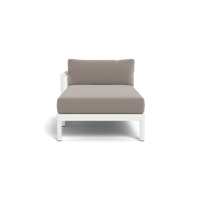 Breeze Xl Aluminum Chaise Left