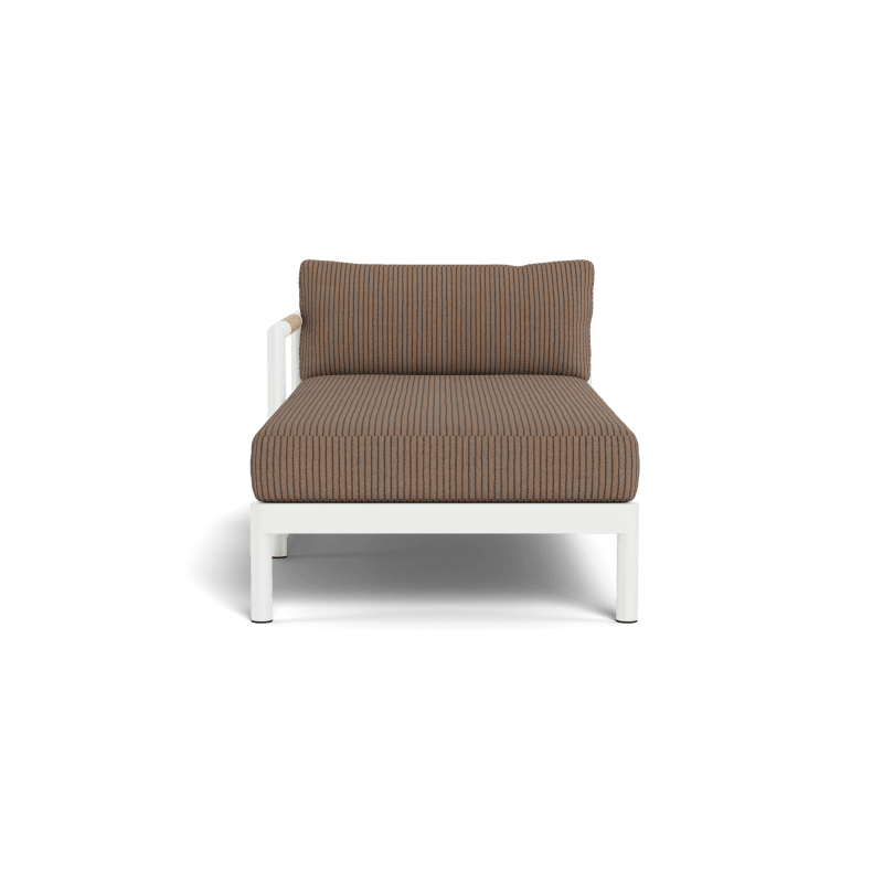 Breeze Xl Aluminum Chaise Left