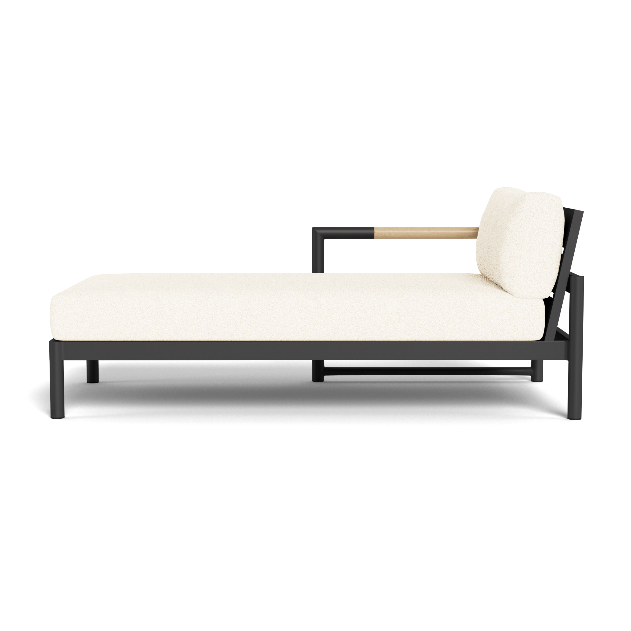 Breeze Xl Aluminum Chaise Left