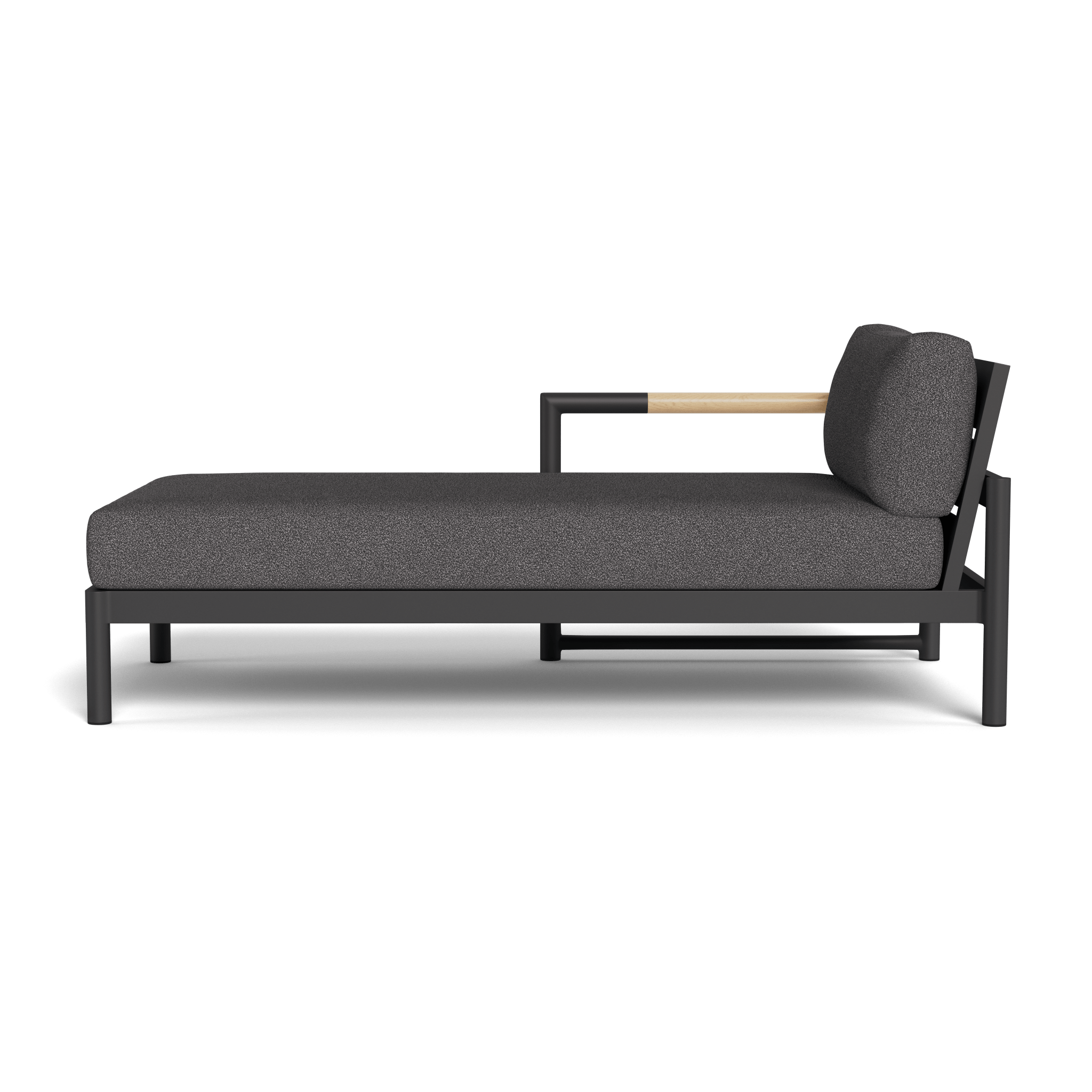 Breeze Xl Aluminum Chaise Left