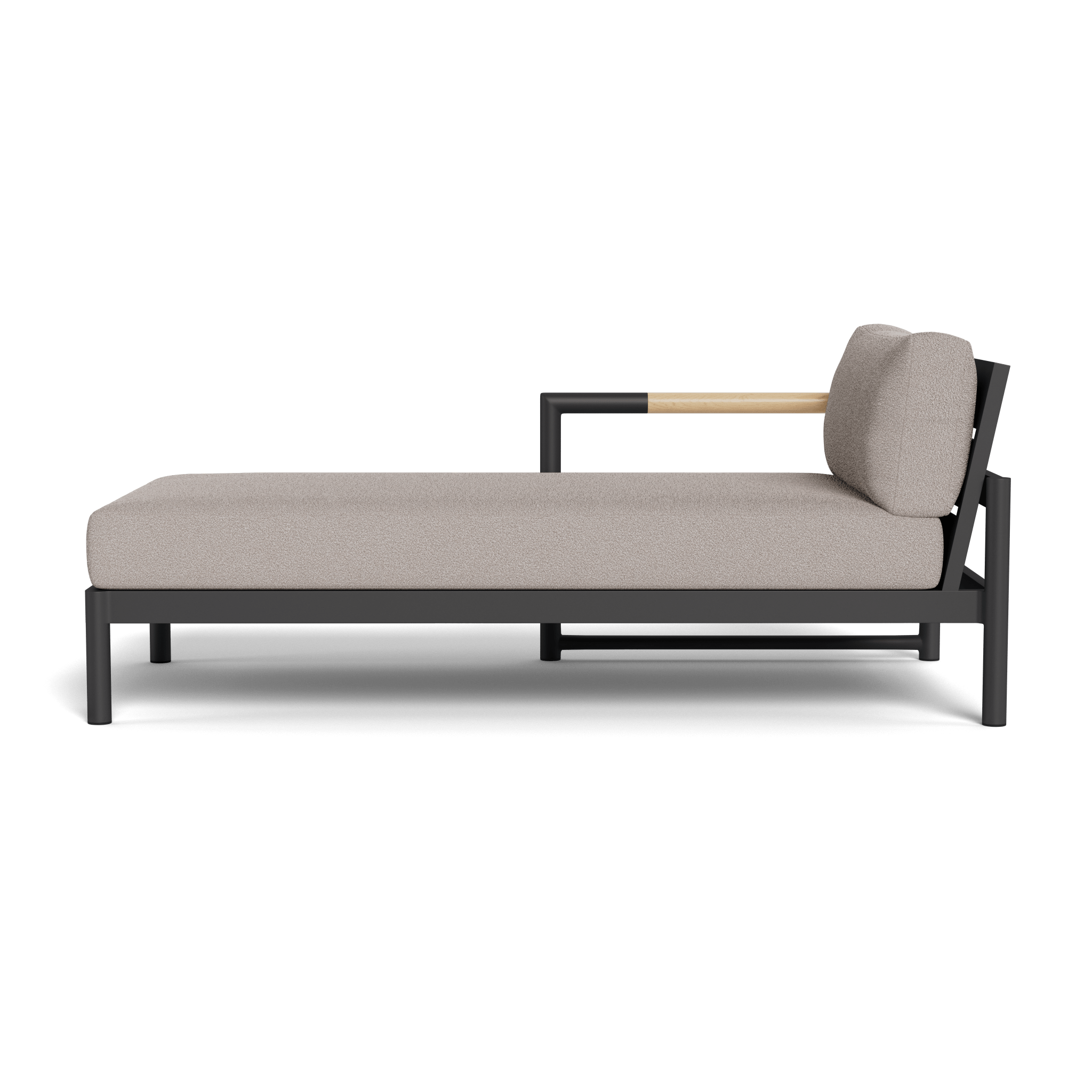 Breeze Xl Aluminum Chaise Left