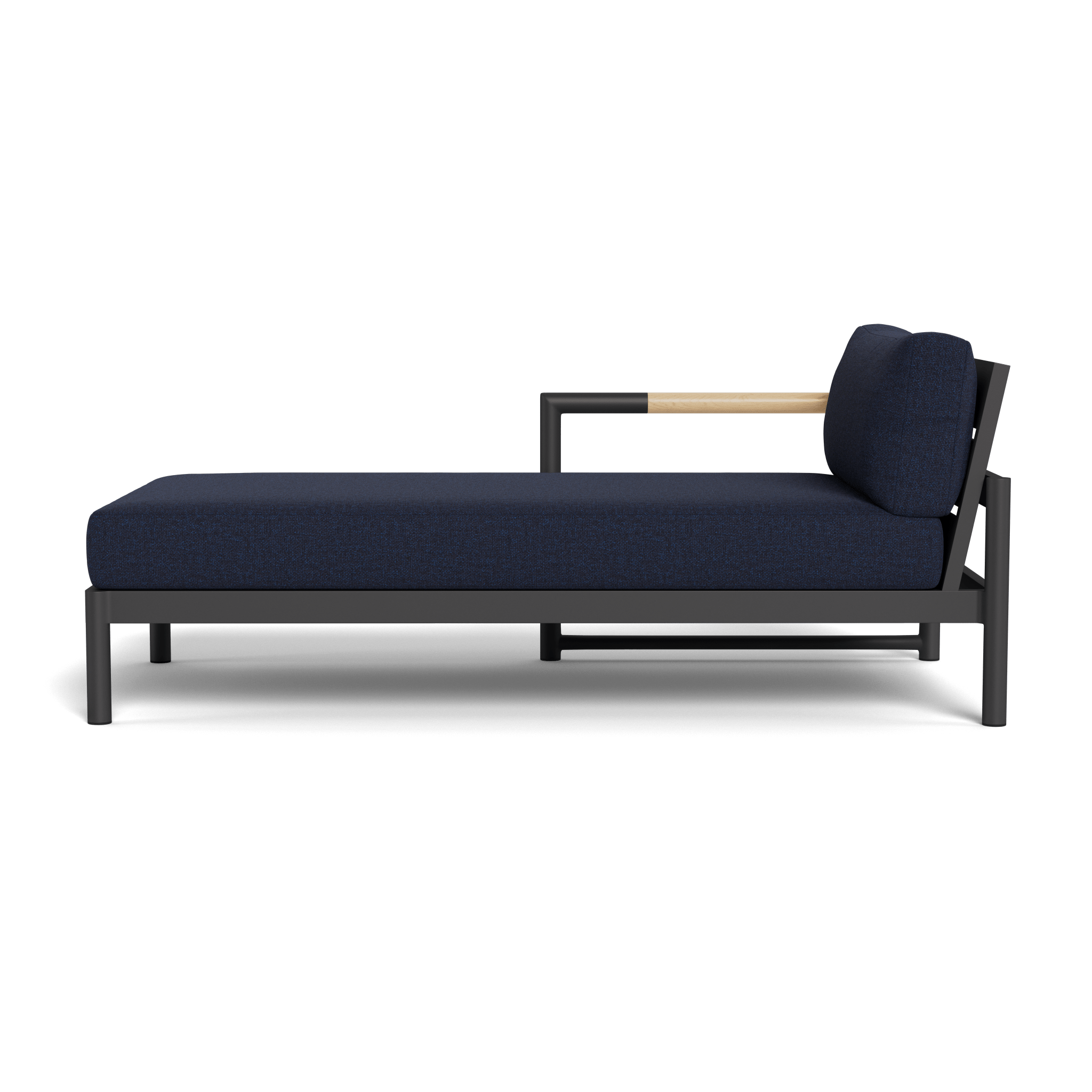 Breeze Xl Aluminum Chaise Left