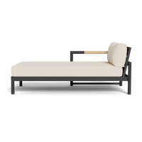 Breeze Xl Aluminum Chaise Left