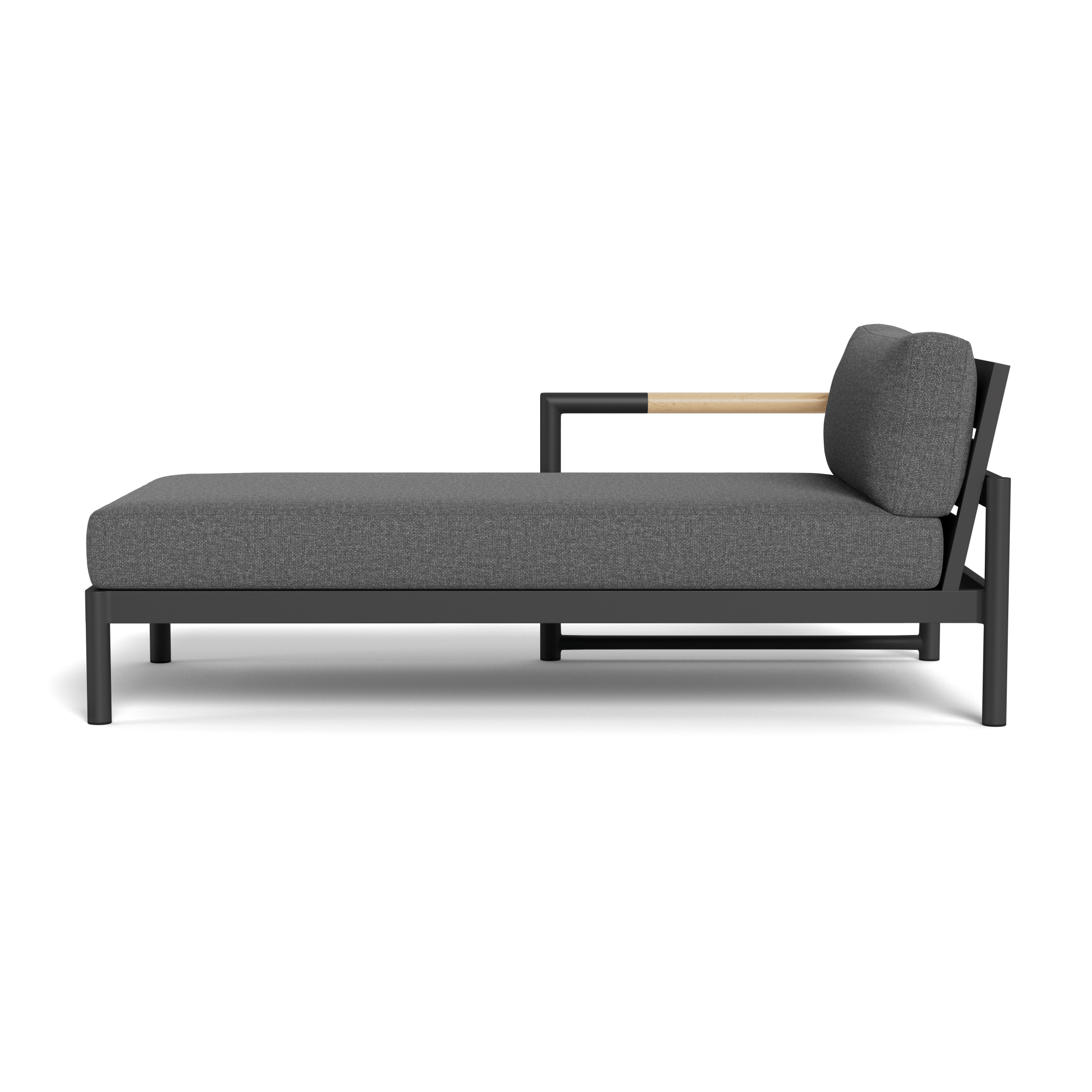 Breeze Xl Aluminum Chaise Left