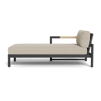 Breeze Xl Aluminum Chaise Left