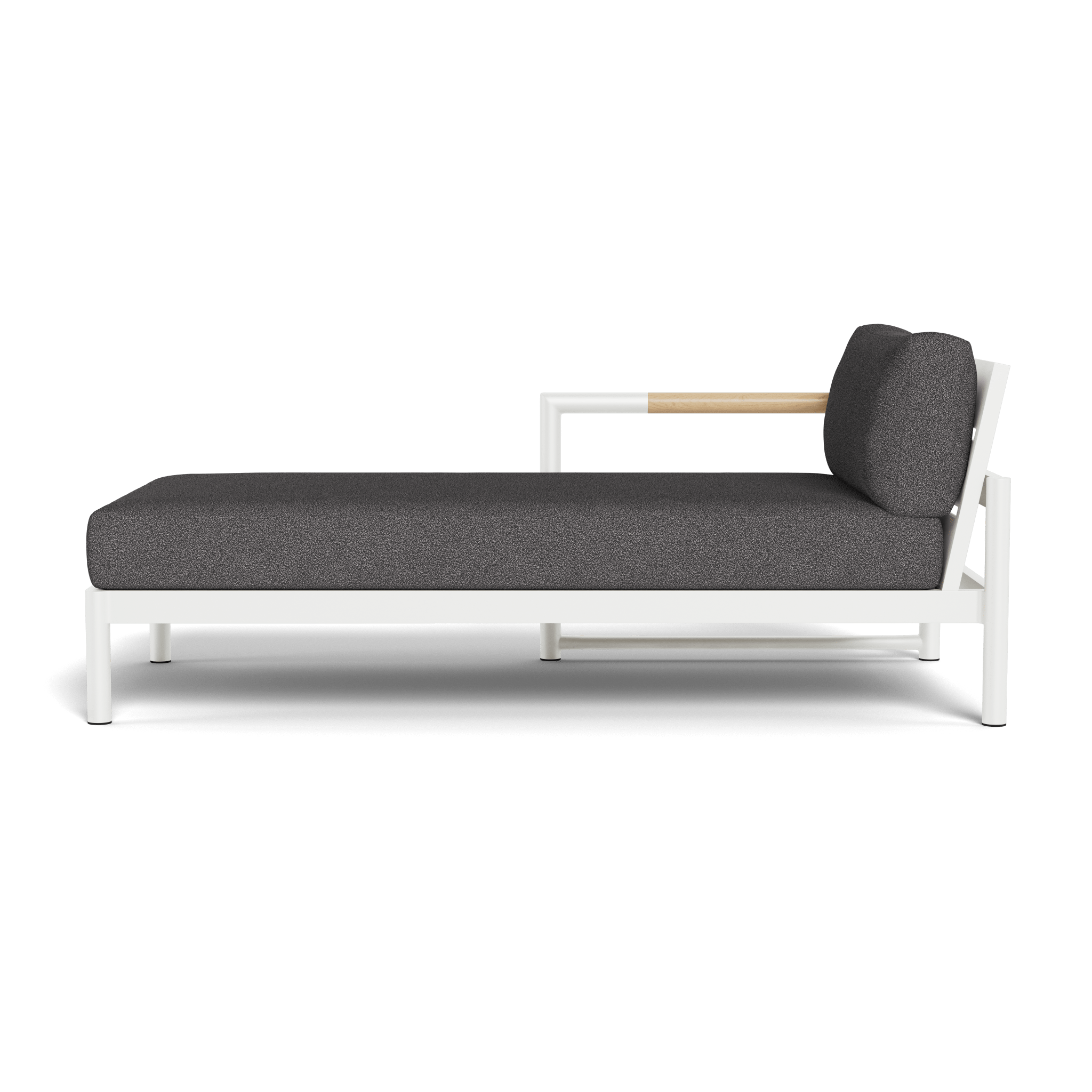 Breeze Xl Aluminum Chaise Left